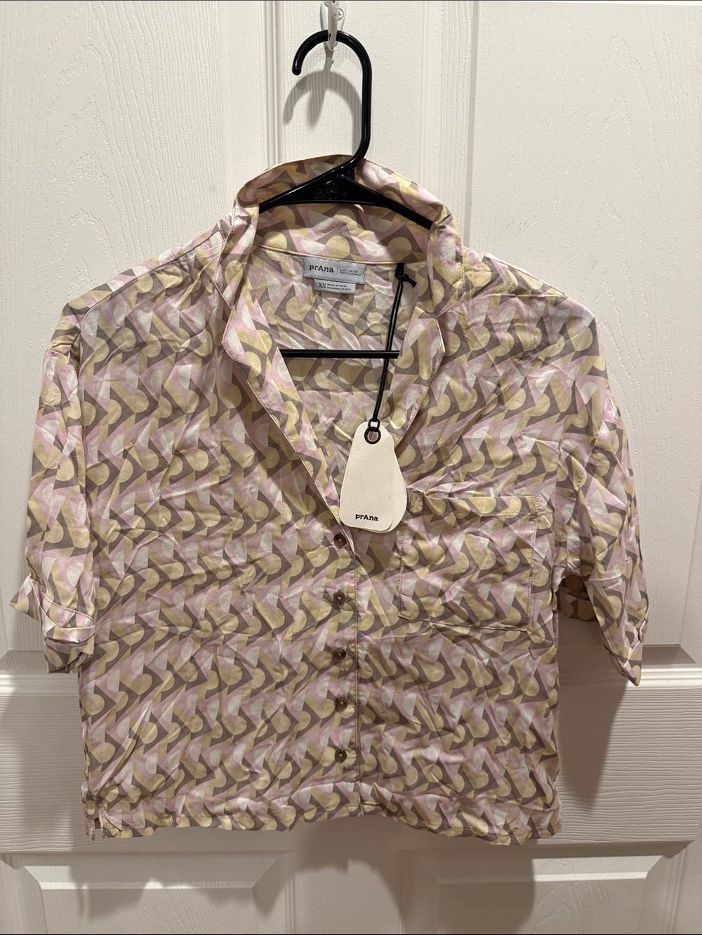 Prana Iguala Top,  Willow Retro Geo